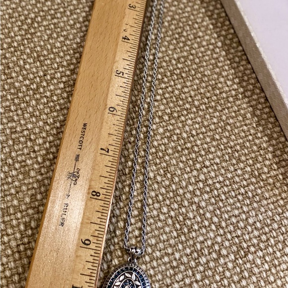 Abella Silver Necklace Elegant Jewelry set ( necklace, ring ,earrings, bracelet) - Picture 13 of 17